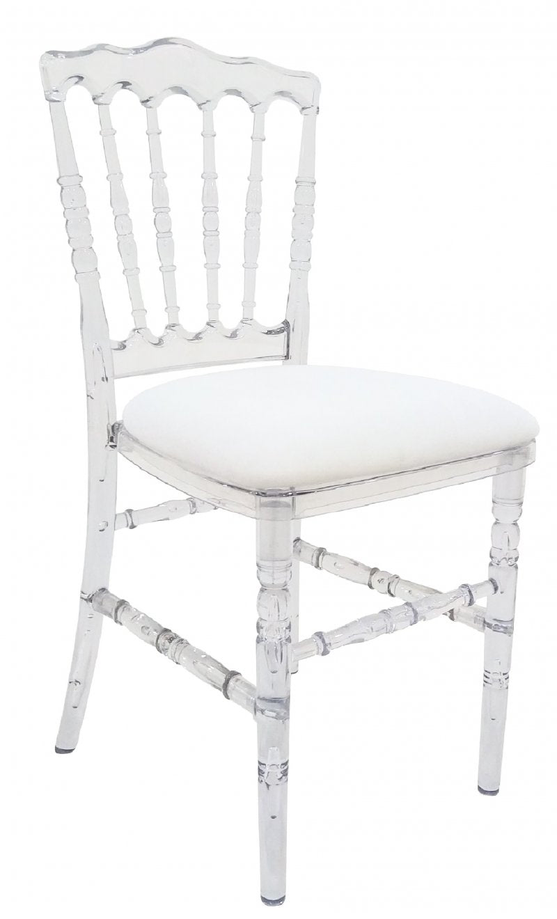 Chaise Napoléon cristal