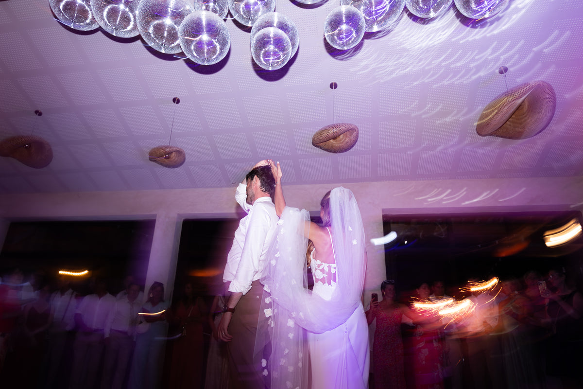 Soirée dansante, mariage de Manon et Thibault au Domaine de Valbonne