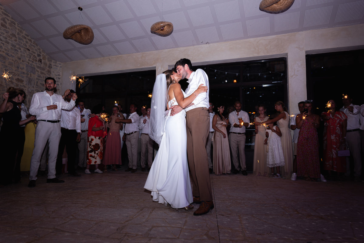 Soirée dansante, mariage de Manon et Thibault au Domaine de Valbonne